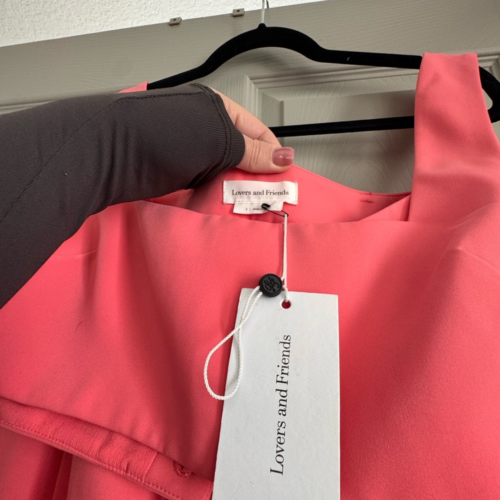 Lovers + Friends Pink Wide Leg Jumpsuit - Picture 7 of 8
